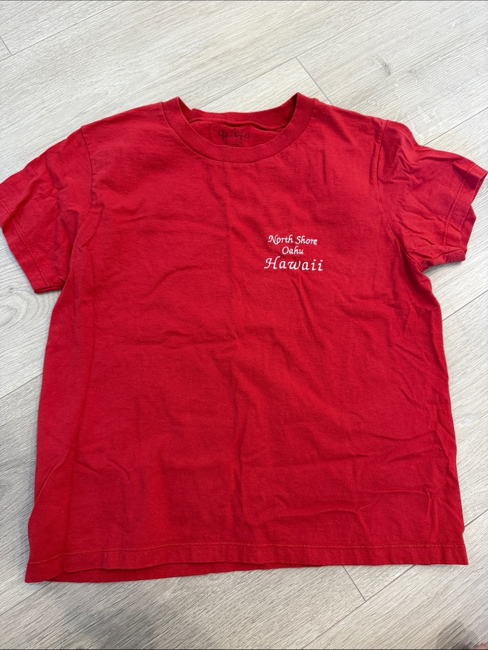 John Galt Brandy Red 'North Shore Oahu Hawaii' Kids Tee